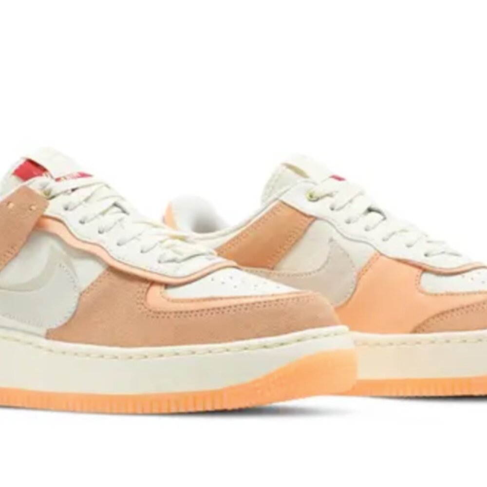 Nike Air Force 1 Low Shadow "Sisterhood" Peach Cashmere W7.5